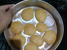 Bolinho de chuva assado