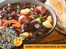 Sopa de pedra? Pode parecer piada mas o preparo existe e vamos te ensinar passo a passo