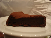Bolo mousse de chocolate