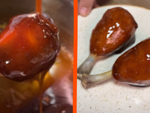 Esqueça o morango do amor: agora é a vez da coxa creme! Chef ensina versão salgada da receita viral