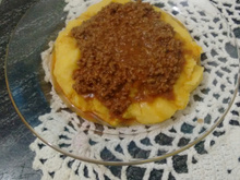 Carne moída com angu