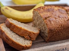 Bolo de banana fofinho
