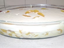 Pavê de creme da Solange