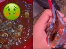 Toque extra de proteína no molho de tomate: homem encontra “bicho” dentro de embalagem de marca conhecida!