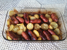 Linguiça assada