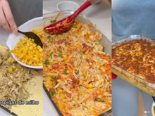 Torta de frango SEM TRIGO: faz direto na travessa e leva ao forno, muito simples e deliciosa!