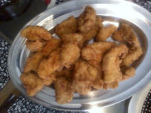 Filé de frango empanado