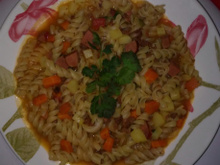 Sopa de carne moída e batata