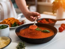 Os cozinheiros concordam: "O melhor molho de tomate não é feito com açúcar, mas com 50 ml de vinho branco."