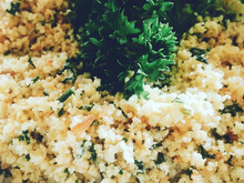 Farofa low carb de bacon