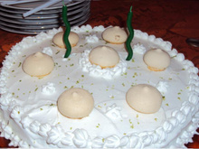 Bolo Merengue de limão