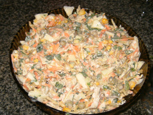 Salada fria