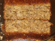 Bolo integral light de banana e aveia