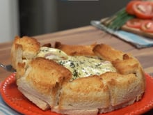 Eu não imaginava que um misto quente de forno pudesse ser tão grande e tão gostoso para substituir o jantar