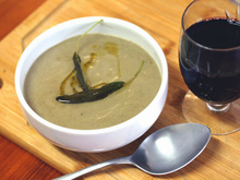 Sopa de berinjela à italiana