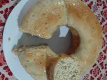 Pão de festa (de tabuleiro com erva doce)