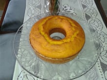 Bolo de cenoura cozida
