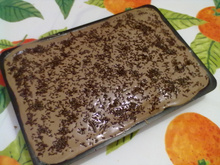 Bolo de chocolate recheado