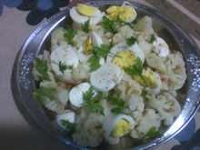 Salada de couve-flor