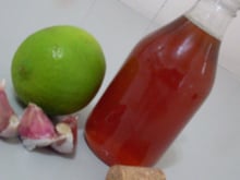 Chá de alho e gengibre