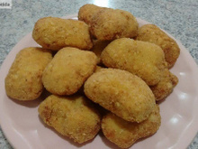 Nuggets de frango cozido