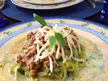 Macarrão de abobrinha