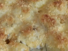 Batata ao forno com requeijão