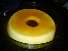 Pudim de maria-mole - rápido e delicioso