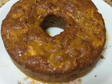 Bolo de maçã light