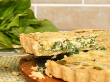 Quiche de espinafre