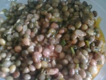 Andu com carne
