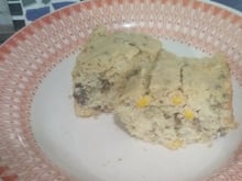 Bolo salgado de legumes