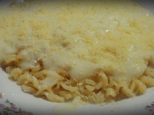 Miojo ao molho branco