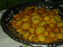 Biscoito amanteigado de laranja