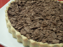 Torta cremosa de chocolate