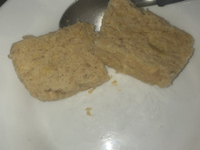 Bolo fit de banana na caneca 