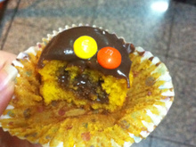 Cupcake de Cenoura com trufa