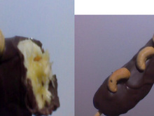 Banana no palito da Angélica