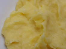 Purê de mandioquinha