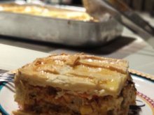 Torta de frango da dona Lúcia