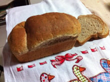 Pão integral da Valda