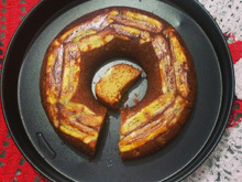 Bolo de banana diet