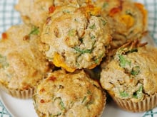 Muffin de atum com creme de ricota: receita prática