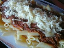Macarrão à bolonhesa