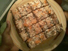 Bolo de milho moçambicano