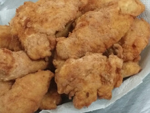 Filé de peito de frango à milanesa