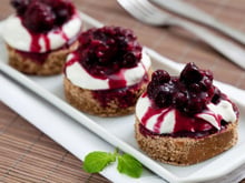 Canapés de Cheesecake Wickbold