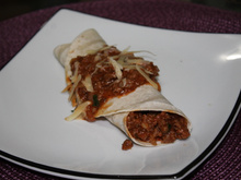 Panqueca de carne moída