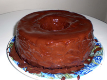 Bolo de chocolate light e delicioso