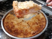 Torta farofa de banana nanica